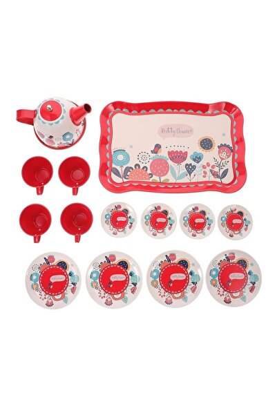 Toysan Metal Çay Seti 966-D16