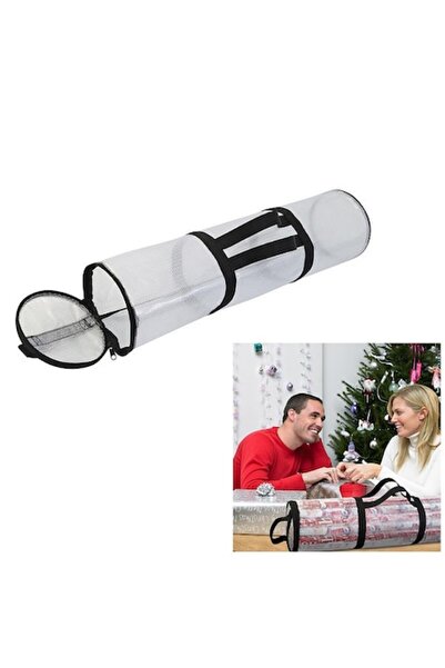 SIPEDO Geanta Pentru Depozitare Role Hartii De Impachetat Cadouri, Manere Lat...