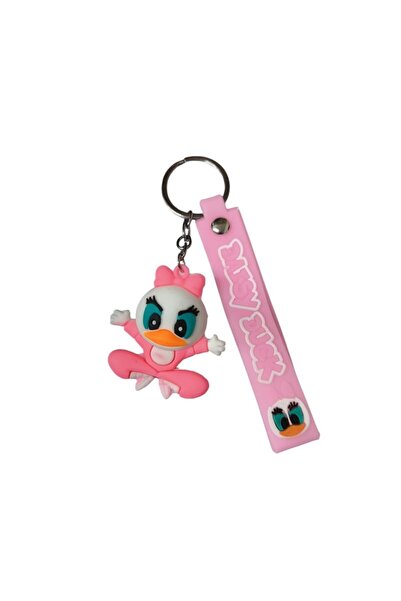 GenelTedarik سلاسل مفاتيح من السيليكون الملون - بيريز ديزي داك