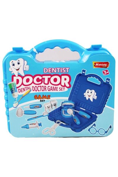 HEROES TOYS Küçük Çantalı Erkek Dişçi Seti Ern-812