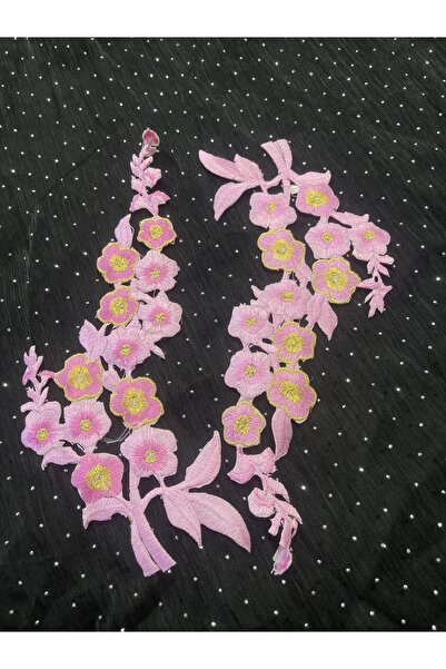 Ciciş Aksesuar ÇİÇEK Ütü Ile Yapışan Aplike Arma Yama Dikiş Aksesuarı