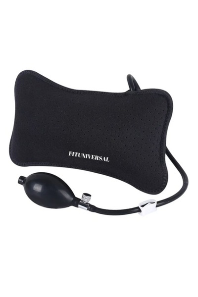 FITUNIVERSAL Suport lombar, gonflabil, pentru compresie dorsală, ideal pentru călătorii cu avionul sau mașina, util în situații neobișnuite.