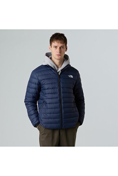 THE NORTH FACE Men's Classic Goose down Coat Nf0A8D1U8K21 Navy Blue-S