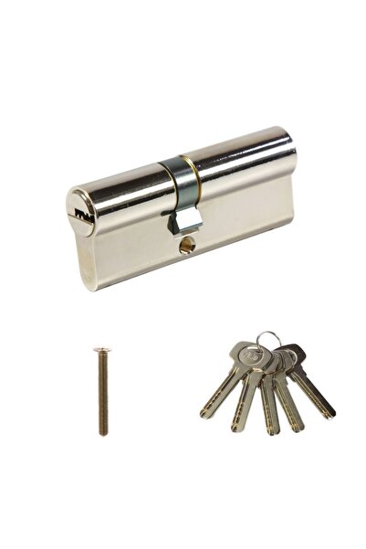 Yale AMPR Urbis NI A 01 CAN Yale security cylinder, nickel-plated, 5 imprinted keys, 35 x 45 mm