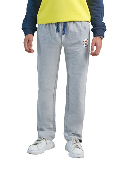 Fenerbahçe Original Gray Logo Sweatpants