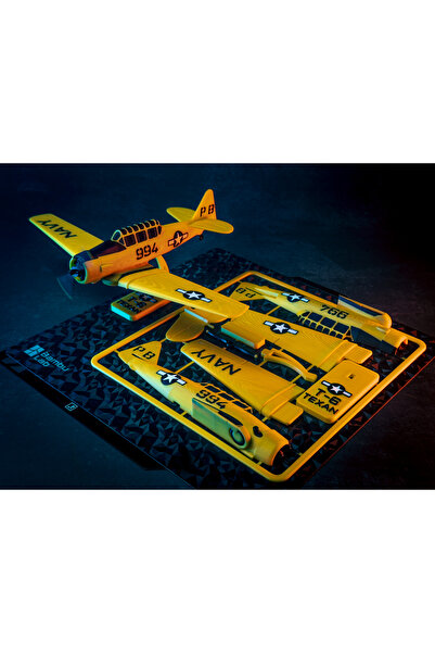 Phigo T-6 Texan Uçak Maketi - Yüksek Detaylı Koleksiyonluk Model - 3D Baskı
