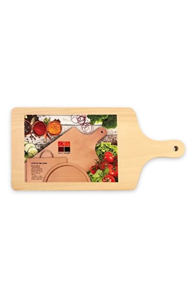 Euro Sangift Tocator lemn, 6082, bej, 26 x 12 x 1.5 cm