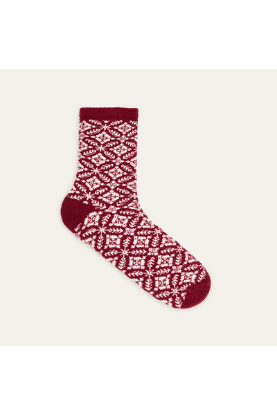 Mudo DESENLİ İKİLİ SOKET ÇORAP