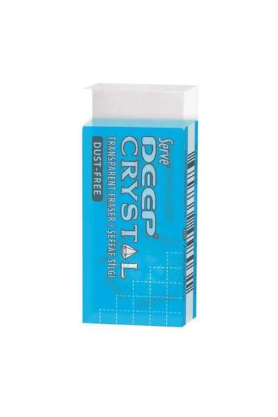 Serve Deep Crystal Şeffaf Orta Boy Silgi No:40 1 Adet