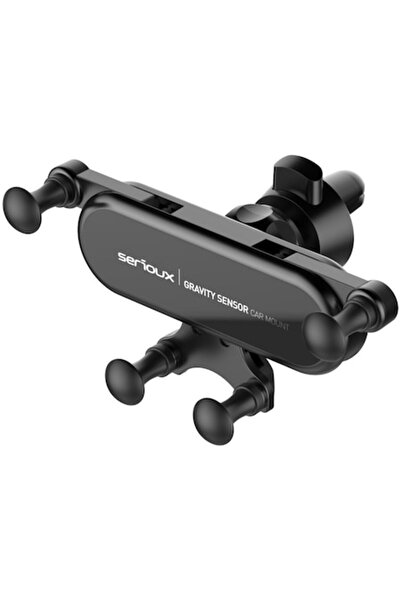 SERIOUX Suport auto telefon Gravity CH04, 5 puncte sustinere, prindere Grila ...