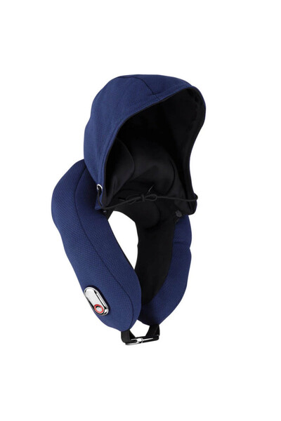 Medivon Pernă de relaxare pentru gât și umeri CosyGo, 2 setări de temperatură, utilizare wireless, reglabilă, albastră