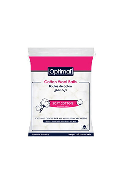 OPTİMAL Perfect White Cotton Balls, 100 Count