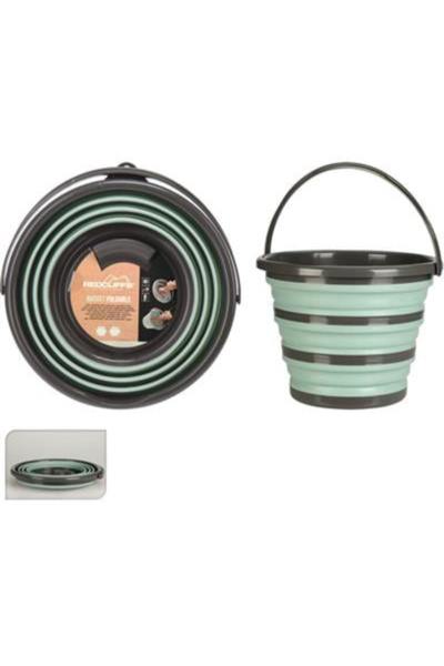 Redcliffs دلو قابل للطي من البولي بروبيلين سعة 10 لتر