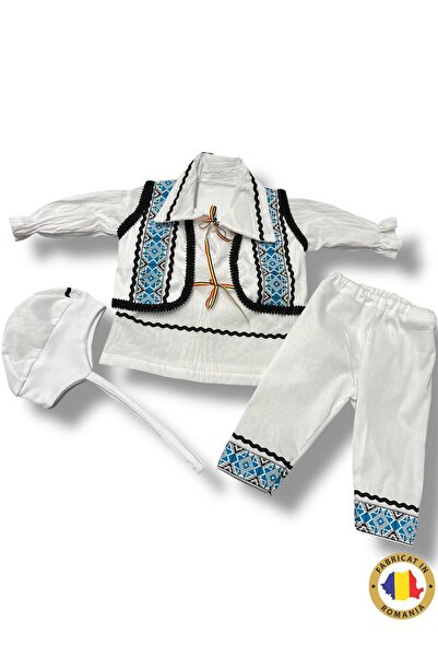 Inovius Traditional Romanian costume for boys - TDPITI21 3 Years