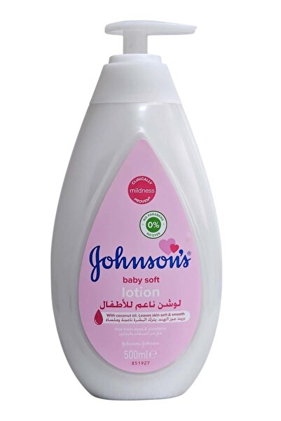 Johnson's Baby Soft lotion for baby with coconut oil 500ml