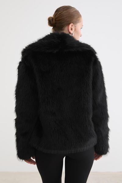 ŞİMAL Kadın Kürklü Uzun Kollu Mont 255400 -