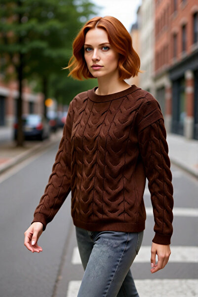 PayBuy Tricotaj 100% acrilic cu model de împletitură de păr, special pentru f...