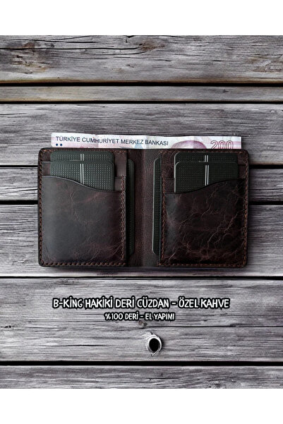 Nicevia B-King Genuine Leather Wallet - Special Brown