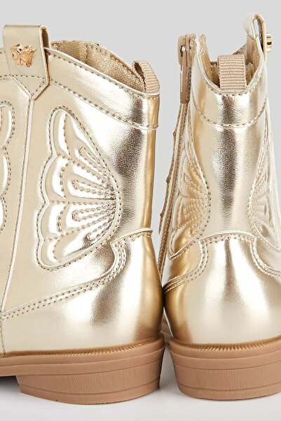 MOTHERCARE Gold Cowboy Boots