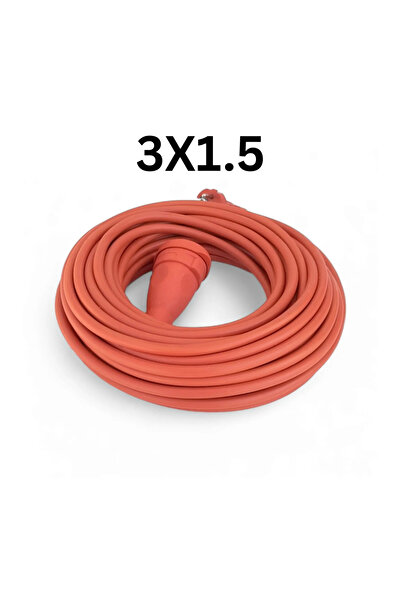 COBI SMART® Extension cable 3x1.5 mm², 30 m, with copper conductor, plug and protective coupling -