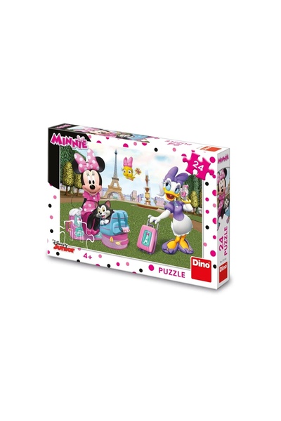 Robentoys 24-piece puzzle, Minnie in Paris - DINO TOYS