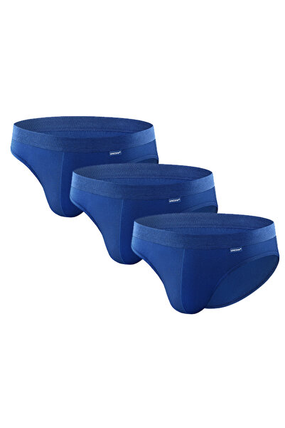 uniconf Set of 3 men's cotton briefs PB78SETRNAV, Uniconf