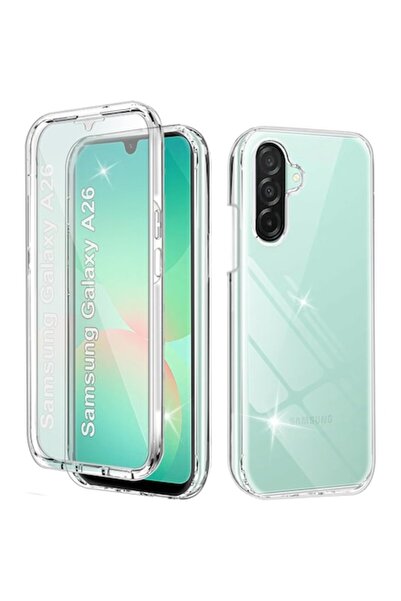 ALC MOBILE Husa 360 compatibila cu Samsung Galaxy A26 - V2 Transparent fata s...