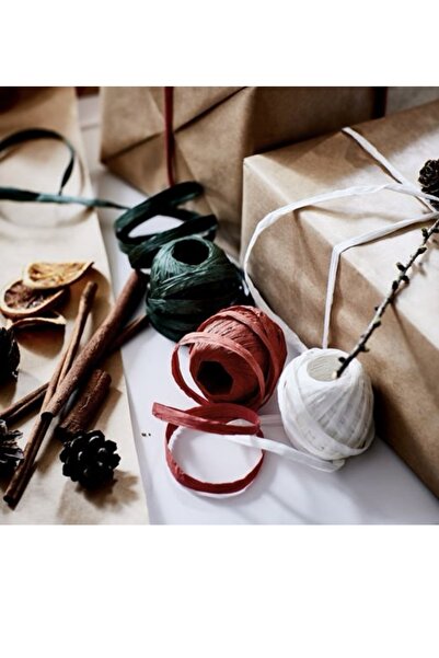 IKEA Winterfint Ribbon Pink Red Blue 20m