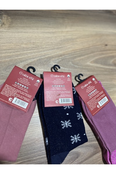 Calze Vita Set de 3 ciorapi de Crăciun pentru femei