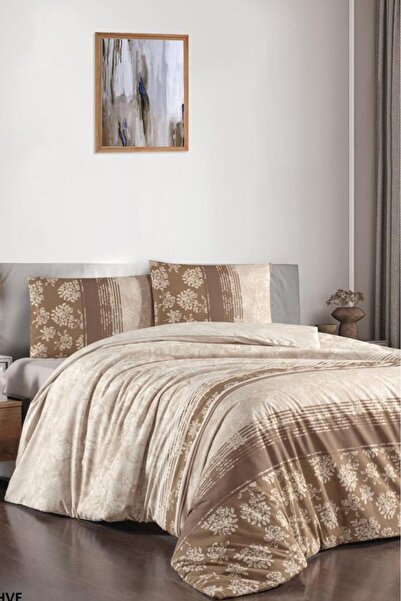 Çeyiz Diyarı طقم لحاف لوري 6 قطع باللون البني