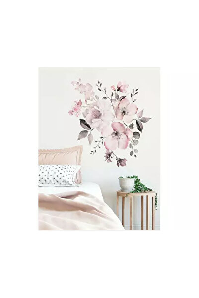 Inovius Sticker Perete Autocolant Flori Roz - 525822