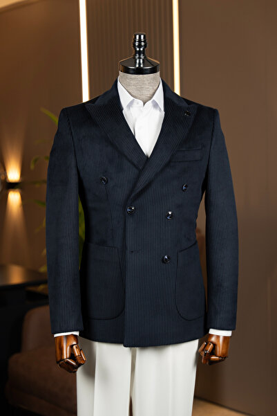 Terziayhan Крувазе оксамитовий піджак