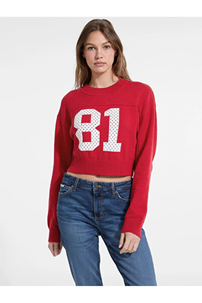 Guess Jeans Women Red Knitwear W5Yr33Z3Hm1-G585