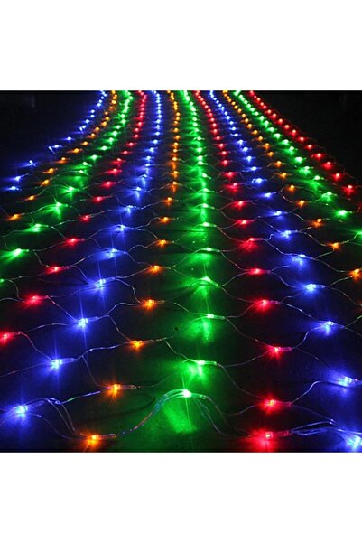 BellFyd 150 x 150 cm MULTICOLOR Christmas Net Installation, Outdoor and Indoor, 8 Lighting Modes