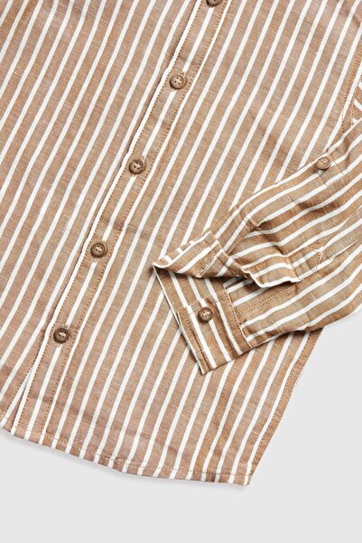 MOTHERCARE Striped Linen Shirt