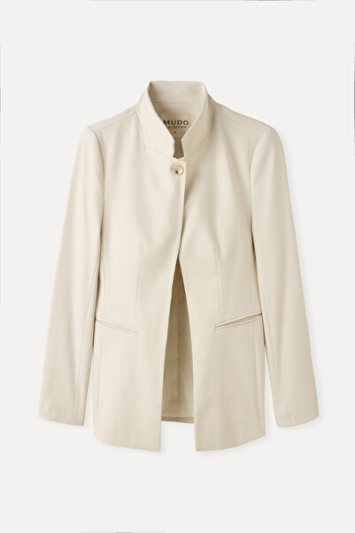 Mudo SINGLE BUTTON BLAZER JACKET