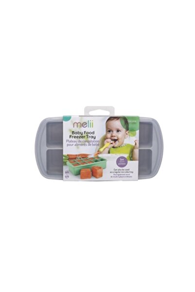 Melii Tavă congelator pentru alimente pentru bebeluși, Melii, 59 ml x 10 cuburi