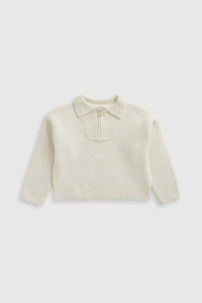 MOTHERCARE Cream Knitted Jumper