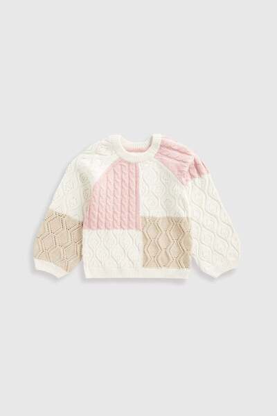 MOTHERCARE Patchwork Knitted Jumper