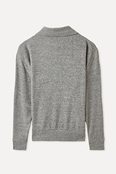 Mudo Zipped Polo Neck Sweatshirt