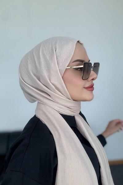 Byedauzunlar شال قطني طازج بلون الموكا