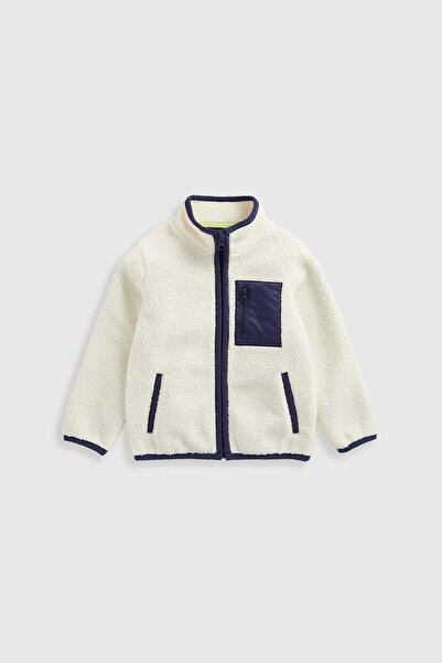 MOTHERCARE Cream Fleece Jacket