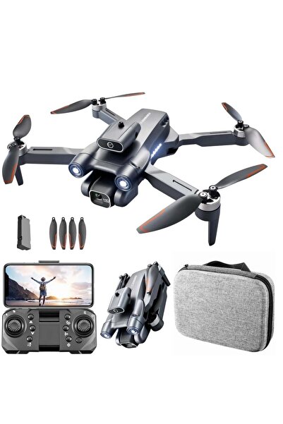 ELTRAZONE طائرة بدون طيار P12 Pro قابلة للطي مزودة بكاميرا عالية الدقة 4K، ون...