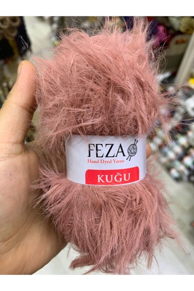 Feza خيط حياكة يدوي من ريش الإوز والبط 50 جرام 190 متر