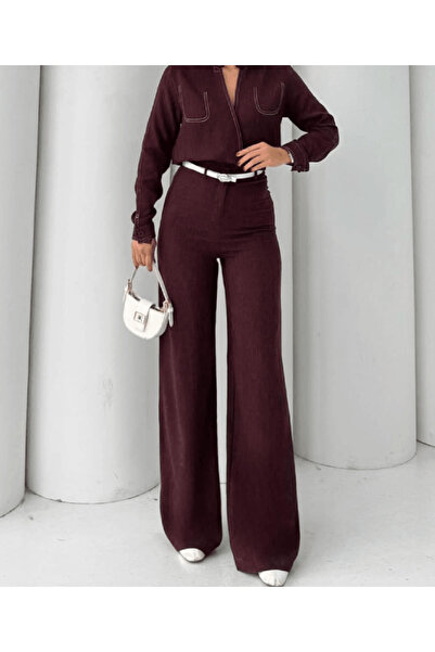 cemo Six-Elastic Double-Breasted Collar Suit