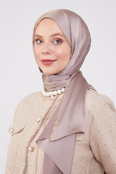 Levidor Cappuccino Yanları Taş Şeritli Brilant Şal