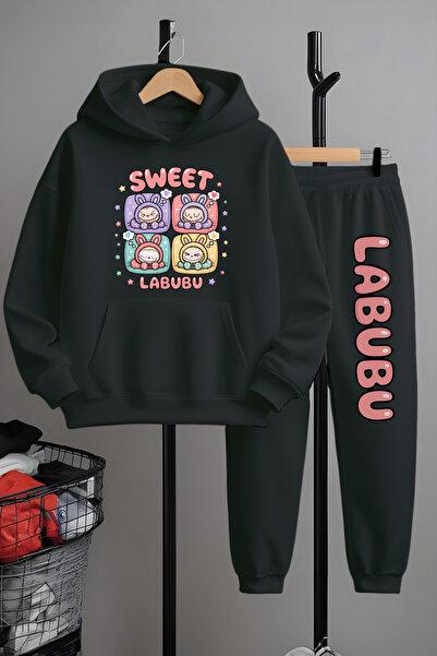 MYADA طقم أطفال فاخر مكون من 3 قطع من الصوف اللامع من سويت لابوبو 24283