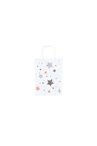 Papette Set of 10 Kraft Paper Bags with Pattern 1 Christmas 18 x 24(H) x 7cm