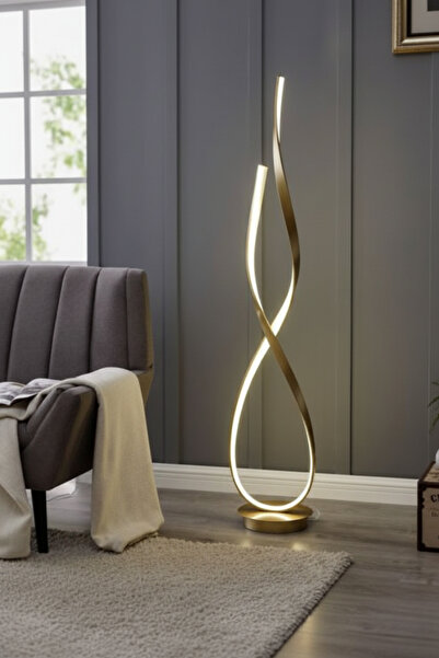 Luzarana Marsella Modern Tasarım Eskitme Renk Gün Işığı Ledli Salon - Yatak Odası Led Lambader