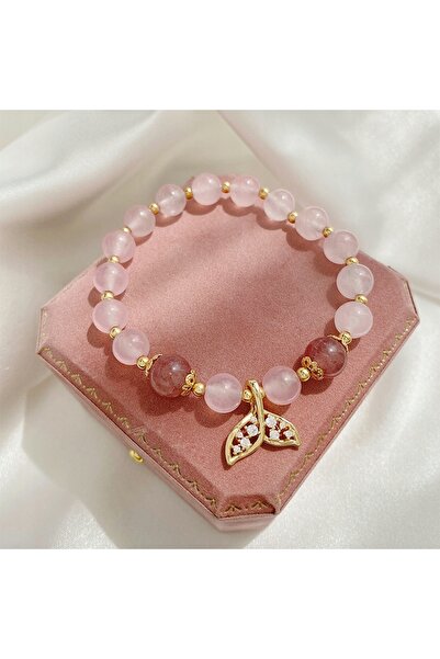 Other CHARMS BRACELET Crystals MERMAID PINK 103